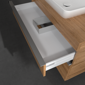 Тумба под раковину Villeroy & Boch Venticello 95,7х50,2 см ДСП дуб канзас/ручка хром A94101RH
