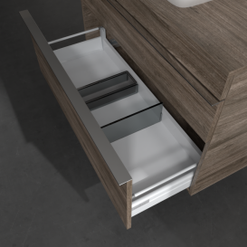 Тумба под раковину Villeroy & Boch Venticello 95,7х50,2 см ДСП каменный дуб/ручка хром A94101RK