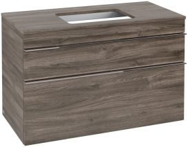 Тумба под раковину Villeroy & Boch Venticello 95,7х50,2 см ДСП каменный дуб/ручка хром A94101RK