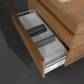 Тумба под раковину Villeroy & Boch Venticello 95,7х50,2 см ДСП дуб канзас/ручка медь A94105RH