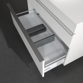 Тумба под раковину Villeroy & Boch Venticello 95,7х50,2 см ДСП/МДФ белый матовый/ручка хром A94201MS