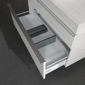 Тумба под раковину Villeroy & Boch Venticello 95,7х50,2 см ДСП/МДФ белое дерево/ручка хром A94201E8