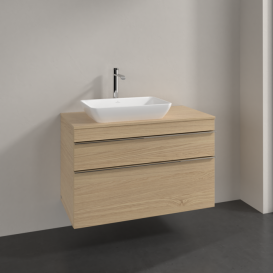 Тумба под раковину Villeroy & Boch Venticello 95,7х50,2 см ДСП северный дуб/ручка хром A94201VJ