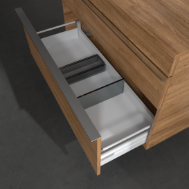 Тумба под раковину Villeroy & Boch Venticello 95,7х50,2 см ДСП дуб канзас/ручка хром A94201RH