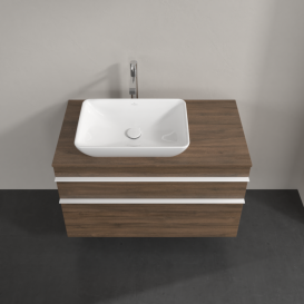 Тумба под раковину Villeroy & Boch Venticello 95,7х50,2 см ДСП дуб аризона/ручка белый A94202VH