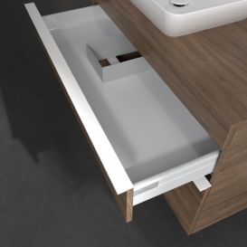 Тумба под раковину Villeroy & Boch Venticello 95,7х50,2 см ДСП дуб аризона/ручка белый A94202VH