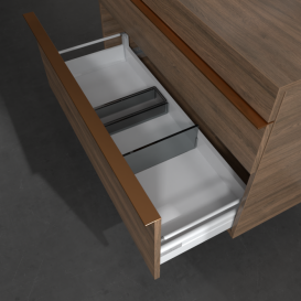 Тумба під раковину Villeroy & Boch Venticello 95,7х50,2 см ДСП дуб аризона/ручка мідь A94205VH