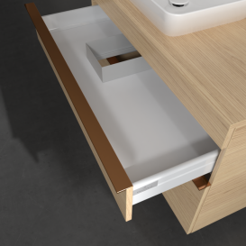 Тумба под раковину Villeroy & Boch Venticello 95,7х50,2 см ДСП северный дуб/ручка медь A94205VJ
