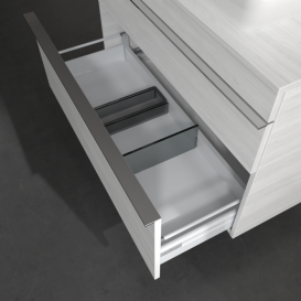 Тумба под раковину Villeroy & Boch Venticello 95,7х50,2 см ДСП/МДФ белое дерево/ручка хром A94301E8