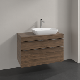 Тумба под раковину Villeroy & Boch Venticello 95,7х50,2 см ДСП дуб аризона/ручка хром A94301VH