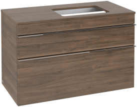 Тумба под раковину Villeroy & Boch Venticello 95,7х50,2 см ДСП дуб аризона/ручка хром A94301VH