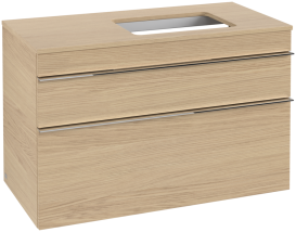 Тумба под раковину Villeroy & Boch Venticello 95,7х50,2 см ДСП северный дуб/ручка хром A94301VJ
