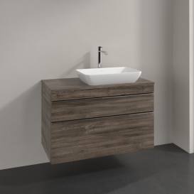 Тумба под раковину Villeroy & Boch Venticello 95,7х50,2 см ДСП каменный дуб/ручка хром A94301RK