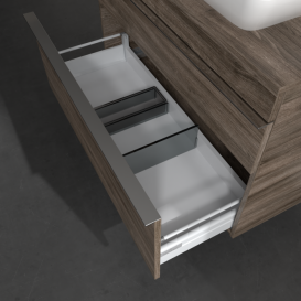 Тумба под раковину Villeroy & Boch Venticello 95,7х50,2 см ДСП каменный дуб/ручка хром A94301RK