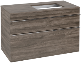 Тумба под раковину Villeroy & Boch Venticello 95,7х50,2 см ДСП каменный дуб/ручка хром A94301RK