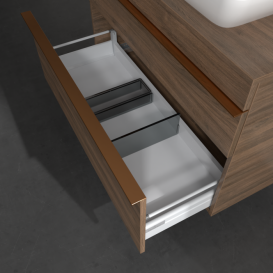 Тумба под раковину Villeroy & Boch Venticello 95,7х50,2 см ДСП дуб аризона/ручка медь A94305VH