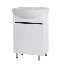 Тумба под раковину Vivia Амалия Д2 50х30,8 см комбинируется с раковиной Церсания 50 МДФ/ДСП белый А0033278
