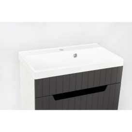 Тумба під раковину Vivia Brut Ш-2 60х42 комбінується з IDEA 60 ДСП/МДФ сірий А0055353