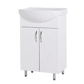 Тумба под раковину Vivia Классик Д2 50х30,8 см комбинируется с раковинами Изео/Церсания 50 МДФ/ДСП белый А0024785