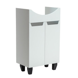 Тумба под раковину Vivia Poli Д2 50х31 см комбинируется с раковиной Церсания 50 МДФ/ДСП белый А0050276