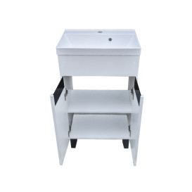 Тумба под раковину Vivia Poli Д2 50х33 см комбинируется с раковиной Idea 50 МДФ/ДСП белый А0053538