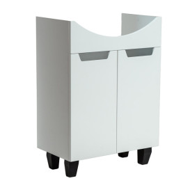 Тумба под раковину Vivia Poli Д2 60х34 см комбинируется с раковиной Церсания 60 МДФ/ДСП белый А0050280