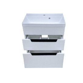 Тумба под раковину Vivia Poli Ш2 60х33 см комбинируется с раковиной Idea 60 МДФ/ДСП белый А0053540