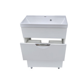 Тумба под раковину Vivia Соната Ш2 60х33 см комбинируется с раковиной Idea 60 МДФ/ДСП белый А0054114