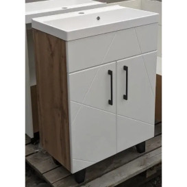 Тумба под раковину Vivia Велла Д2 55х33 см комбинируется с раковиной Idea 55 МДФ/ДСП эко А0054113