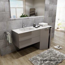 Тумба под стиральную машину Marsan Chester 710 МДФ меланж Chester710melange