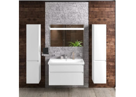 Тумба подвесная Аквародос Элит 100 см с раковиной Elite ДСП/МДФ белый мат АР000040368