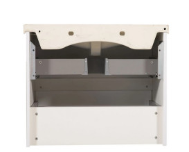 Тумба підвісна Аквародос Інфініті 80 см з раковиною Elite ДСП/МДФ білий АР000041825