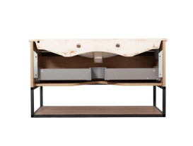 Тумба підвісна Аквародос Loft-Iron 100 см з раковиною Arte ДСП/МДФ Севілья АР000051849