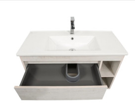 Тумба подвесная Аквародос Шельф 100 см с раковиной Arte ДСП нордленд АР000082703