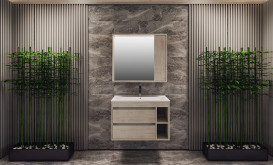 Тумба подвесная Аквародос Шельф 100 см с раковиной Arte ДСП нордленд АР000082703