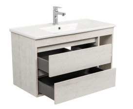 Тумба подвесная Аквародос Шельф 100 см с раковиной Arte ДСП нордленд АР000082703