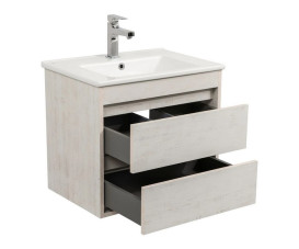 Тумба подвесная Аквародос Шельф 65 см с раковиной Arte ДСП нордленд АР000082700