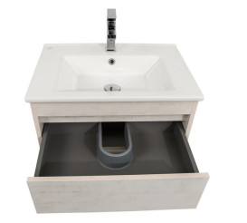 Тумба подвесная Аквародос Шельф 65 см с раковиной Arte ДСП нордленд АР000082700