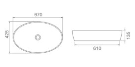 Тумба подвесная Аквародос Шельф 65 см со столешницей Loft-Iron и раковиной One ДСП нордленд АР000085182