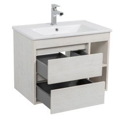 Тумба подвесная Аквародос Шельф 75 см с раковиной Arte ДСП нордленд АР000082701