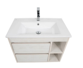 Тумба подвесная Аквародос Шельф 75 см с раковиной Arte ДСП нордленд АР000082701