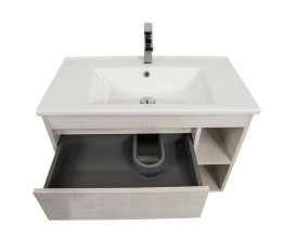 Тумба подвесная Аквародос Шельф 85 см с раковиной Arte ДСП нордленд АР000082702