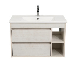 Тумба подвесная Аквародос Шельф 85 см с раковиной Arte ДСП нордленд АР000082702