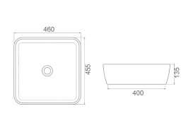 Тумба подвесная Аквародос Шельф 85 см со столешницей Loft-Iron и раковиной One ДСП нордленд АР000085190