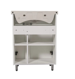 Тумба підлогова Аквародос Терра 65 см з раковиною Нова ДСП/МДФ білий АР000032724