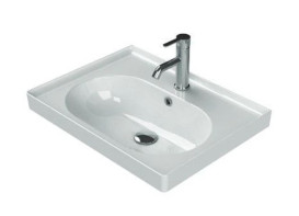 Тумба подвесная Аквародос Венеция 60 см с раковиной Arya ДСП/МДФ белый АР000045239