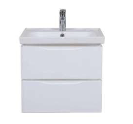 Тумба підвісна Аквародос Венеція 60 см із раковиною Frame ДСП/МДФ білий АР000040227