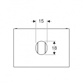 Тумба підвісна для накладної раковини Geberit VariForm 75 см з одним висувним ящиком темний горіх 501.162.00.1