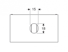 Тумба підвісна для накладної раковини Geberit VariForm 90 см з одним висувним ящиком лава матовий 501.166.00.1