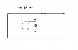 Тумба підвісна для накладної раковини Geberit VariForm 120 см з трьома висувними ящиками білий глянцевий/білий матовий 501.183.00.1